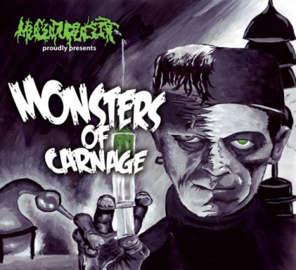 Mucupurulent - Monsters of Carnage DigiPak CD